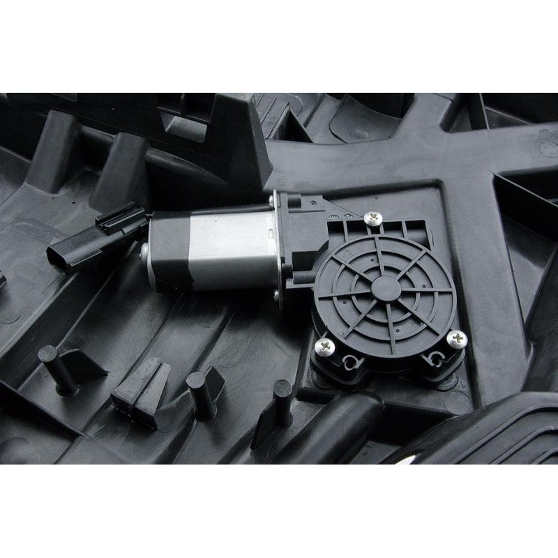 Macara geam Jeep Liberty 2008-, Stanga Spate, Cu motor, cu panou, 68033459AA