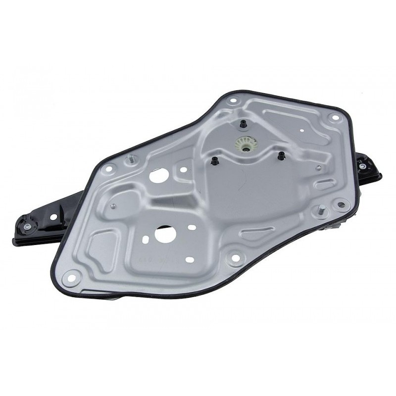 Macara geam Skoda Yeti 2009-, Fata Stanga, cu panou, 5L0837461