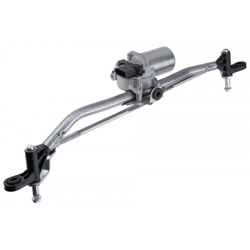 Mecanism stergator parbriz cu motoras Skoda Fabia 2 2007-, Roomster 2006-, 5J1955023C
