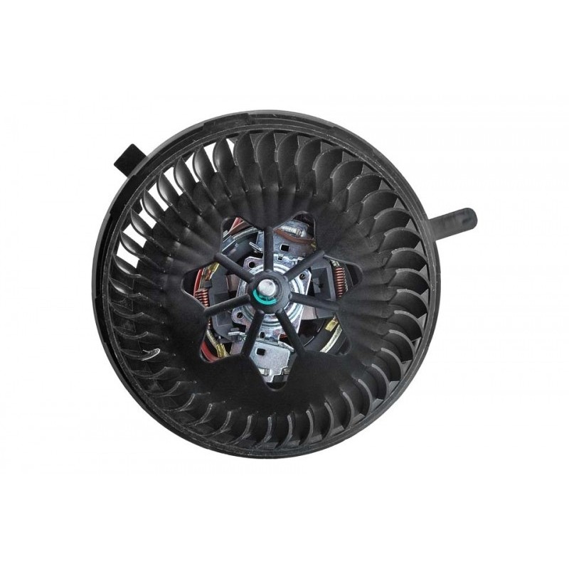 Ventilator habitaclu Audi A3 2003-, Q3 2011-, Tt 2008-, Skoda Octavia 2 2004-, Vw Golf 5 2003-, Golf 6 2008-, Passat B6 2005-, Passat B7 2010-, Tiguan 2007-, fara rezistor, 1K1820015E