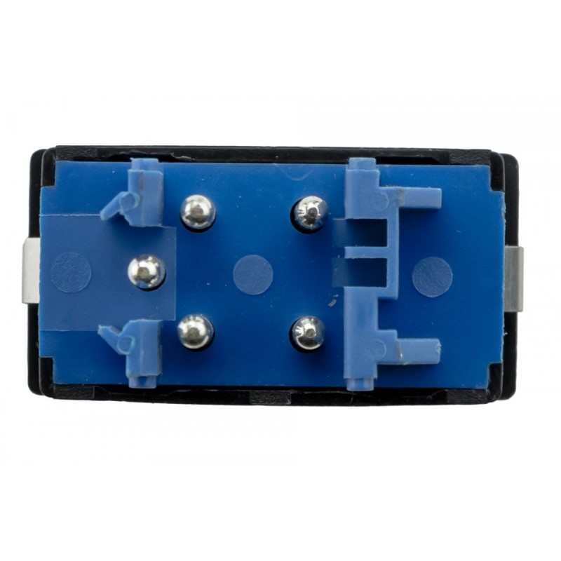 Comutator macara geam Bmw Seria 3 E36 1990-1998, Baza albastra-Spate, 61311393361