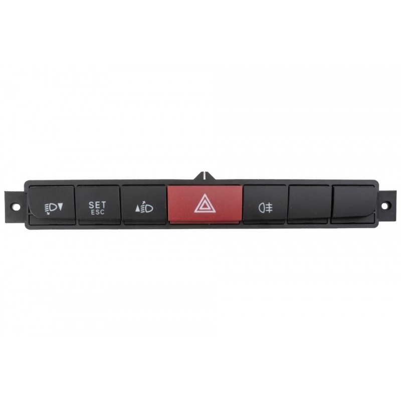 Panou comutator, lumini de avarie Fiat Doblo 2 2010-, Consola centrala, 735498200