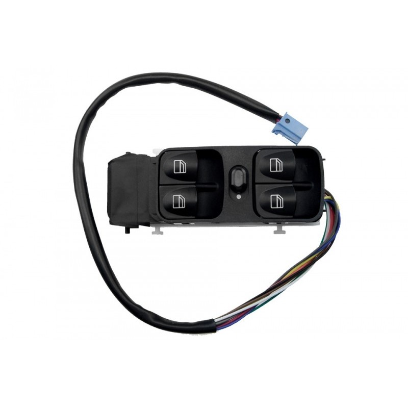 Comutator reglaj geam Mercedes C W203 2000-2007, fara deschidere trapa spate, EWS-ME-023