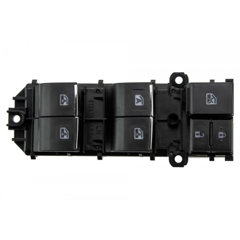 Comutator reglaj geam Toyota Hilux 2015-, Cromat, 84820-0K270