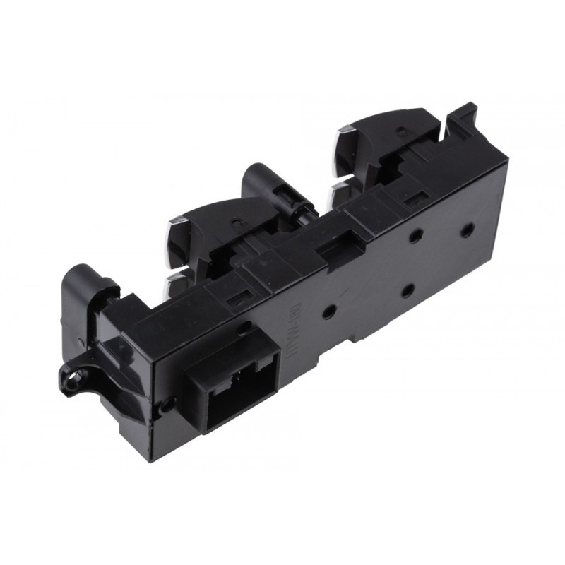 Comutator reglaj geam Vw Bora 1998-, Golf 4 1997-, Passat B5 1966-, Seat Leon 1999-, Toledo 1999-, crom, 3BD959857