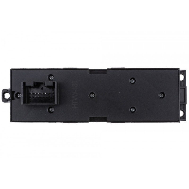 Comutator reglaj geam Vw Bora 1998-, Golf 4 1997-, Passat B5 1966-, Seat Leon 1999-, Toledo 1999-, crom, 3BD959857