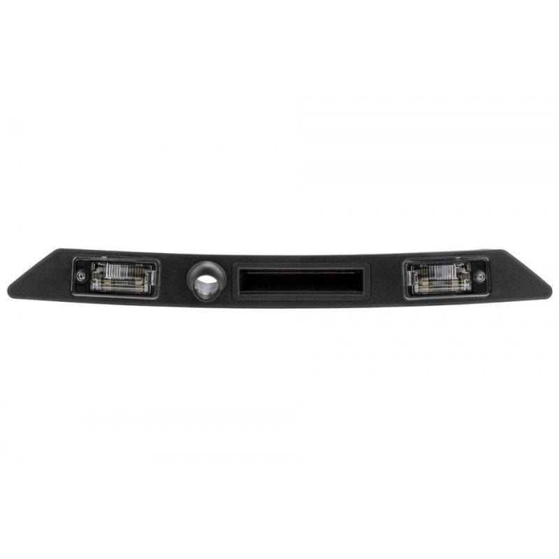 Comutator deschidere portbagaj Audi A3 Cabriolet 2008-, A4, S4, Avant, Quattro 2001-, A5, S5 Cabriolet 2010-, A6, S6, Avant, Quattro 2005-, A8, S8 Quattro 2010-, Rs4 Quattro 2006-, Cu lampa numar, 8E0827574C