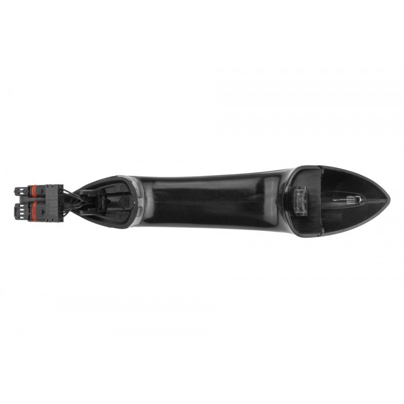 Maner exterior Bmw Seria 5 F10, F11 2009-, 5 F07 2009-, 7 F01, F02, F03, F04 2008-, Spate Stanga, pt.vehicule cu sistem intrare de keyless/go, Culoare : Negru, 51217231933