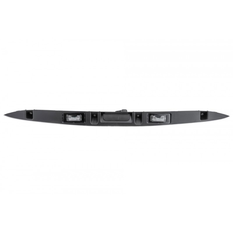 Comutator deschidere portbagaj Mini R55, R55n, R56, R56n, R57, R57n, R58, R59 2006-, Cu lampa numar-Crom, 51132753603