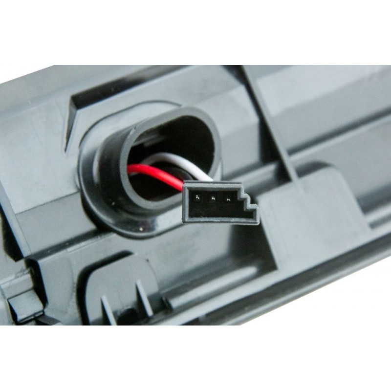 Comutator deschidere portbagaj Mini R55, R55n, R56, R56n, R57, R57n, R58, R59 2006-, Cu lampa numar-Negru, 51132754240