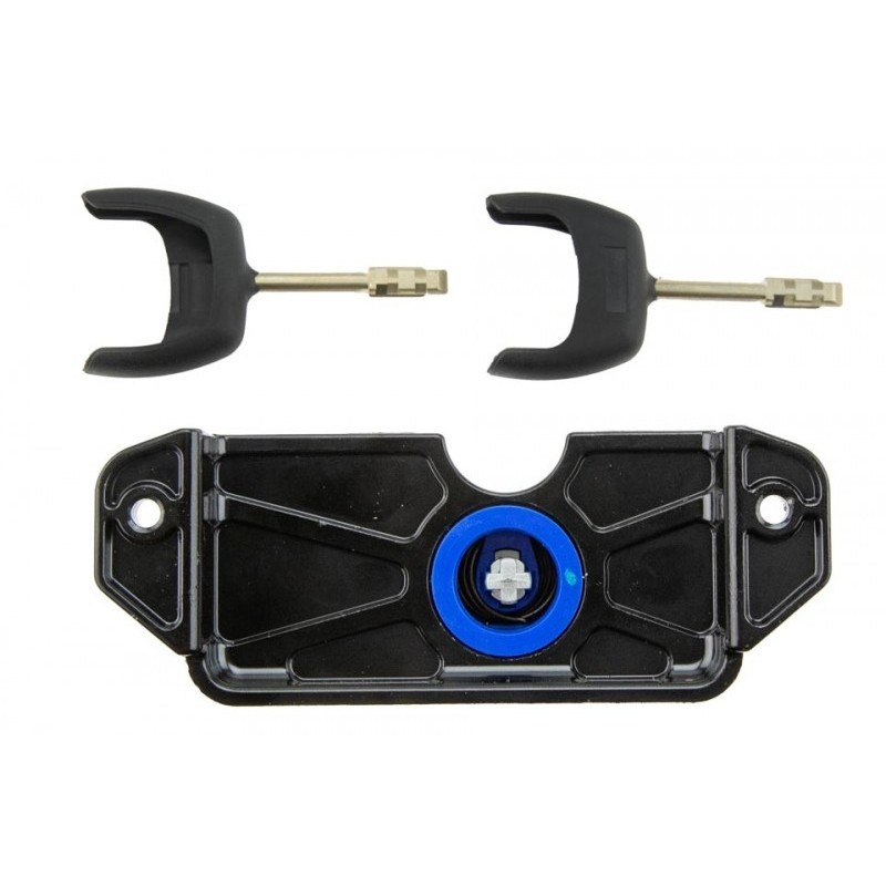 Butuc incuietoare capota motor Ford Transit 2006-, Cu chei, 1435742