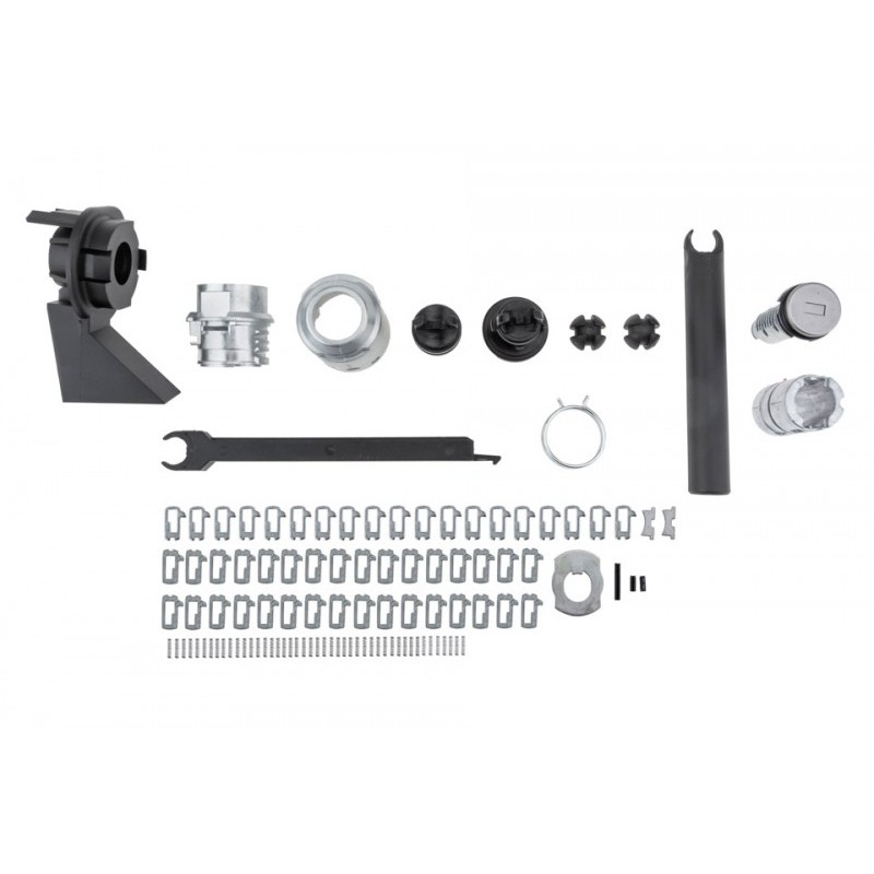 Set reparatie deblocare masca Ford Focus 2 2004-2011, Set complet + cilindru de blocare pentru asamblare sub cheia utilizata in prezent, 4M5AA16B970AB
