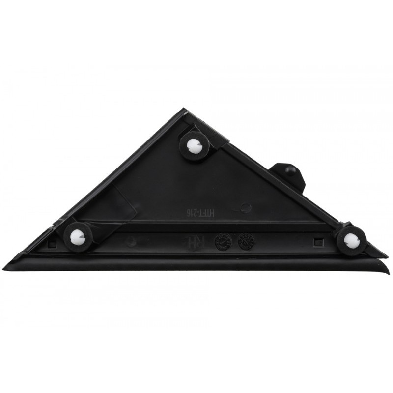 Capac oglinda exterioara Fiat 500 2007-, Dreapta, -Negru, 735429523