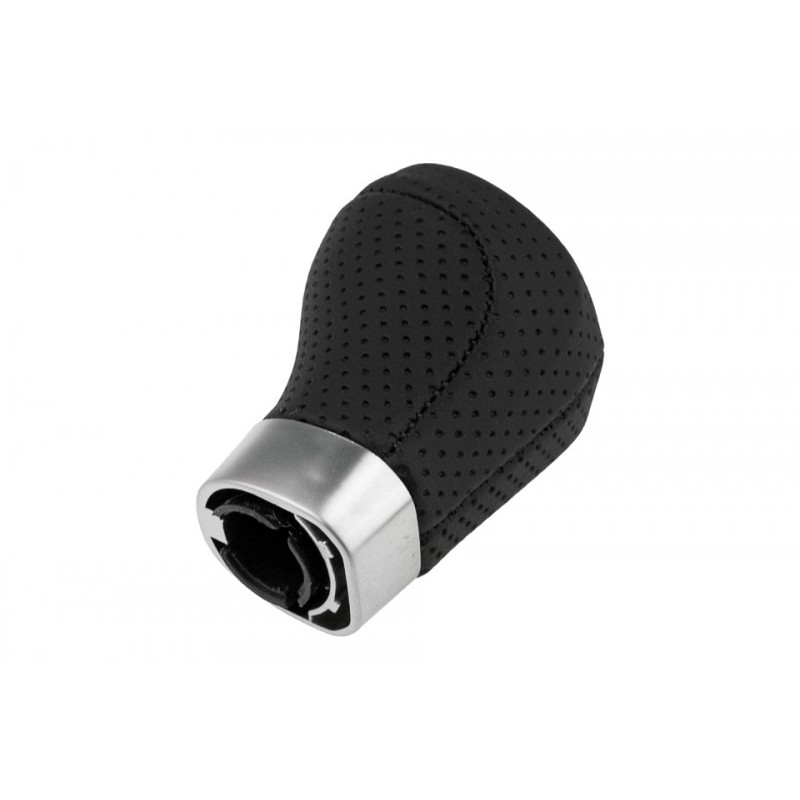 Maner schimbator viteze Bmw E81, E82, E87, E90, E91, E92, E93-, 6 viteze, Piele ecologica, Diametru orificiu de montare buton: 15mm, GZB-BM-012