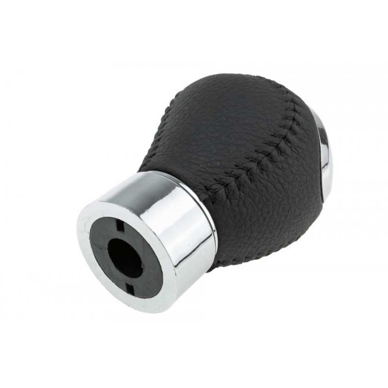 Maner schimbator viteze Mazda 3 2003-, 5 2005-, 6 2002-, Premacy 1999-, Rx-8 2003-, 5 viteze, piele, diametru filet: 12 mm, GZB-MZ-002