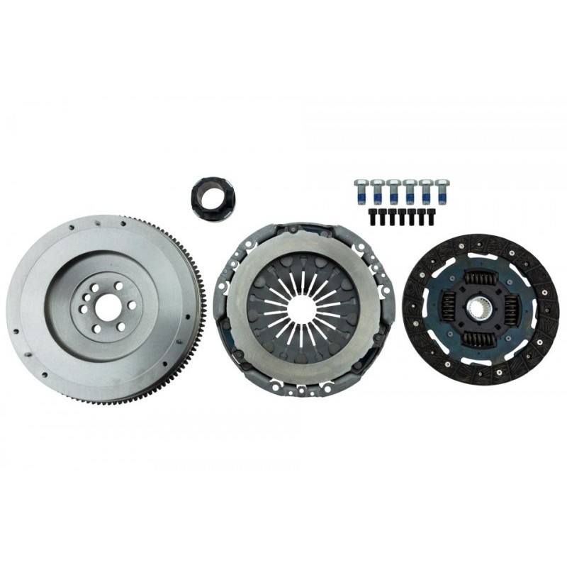 Set ambreiaj cu volanta cu masa simpla Bmw Seria 1 E81, E87, E88 1.6, 2.0 2007-2011, 3 E90, E91, E92 1.6, 2.0 2007-2013, 5 E60, E61 2.0 2007-2010, 21207541018