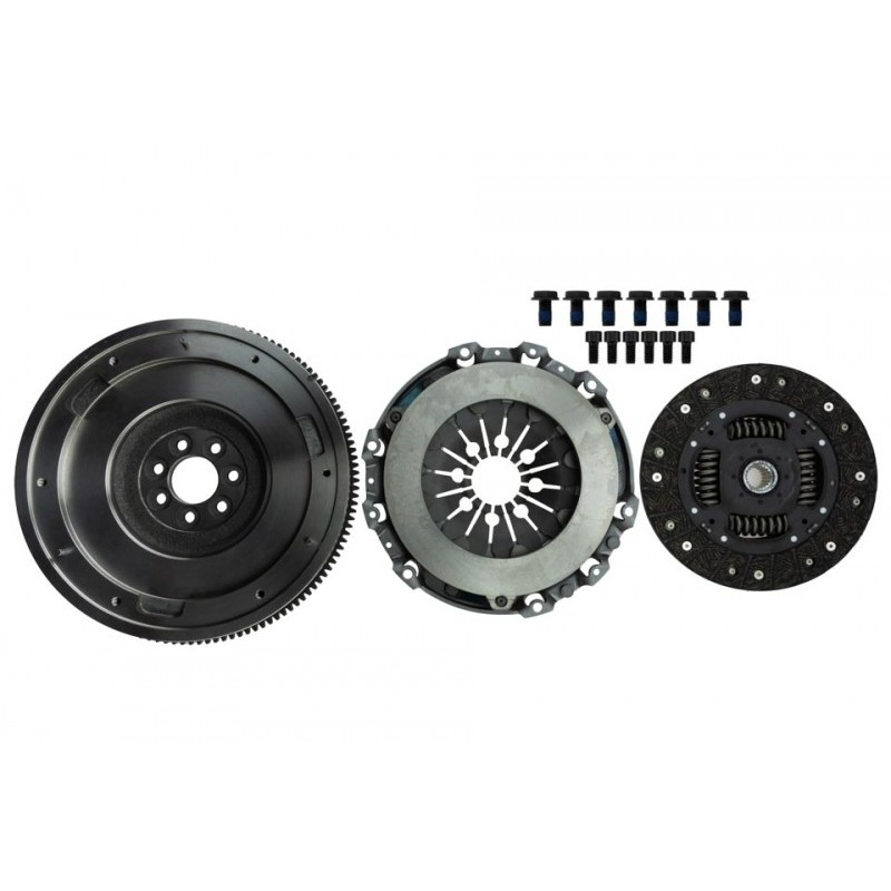 Set ambreiaj cu volanta cu masa simpla Renault Espace 2.2dci 2002-2006 , Laguna 2.2 Dci 2001-2007, Trafic 2.5dci 2001-2006 , Vel Satis 2.2 Dci 2002-2009, 7701472256