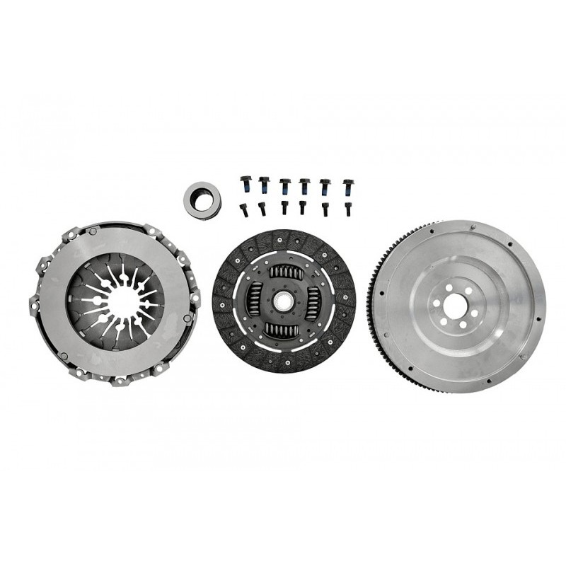 Set ambreiaj cu volanta cu masa simpla Vw Passat 1.9tdi 130km 2000-2005, Audi A4, A6 130km 2001-2005, NZS-VW-001