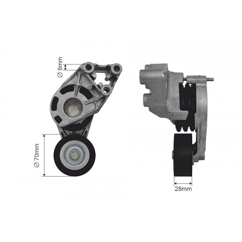 Rola intinzator curea distributie Audi A2 2000-2005, Seat Ibiza, Cordoba 2002-2009, Skoda Fabia 2003-2010, Roomster 2006-&gt;, Vw Fox 2005-&gt;, Lupo 1999-&gt;, Polo 2001-&gt;, 045903315A