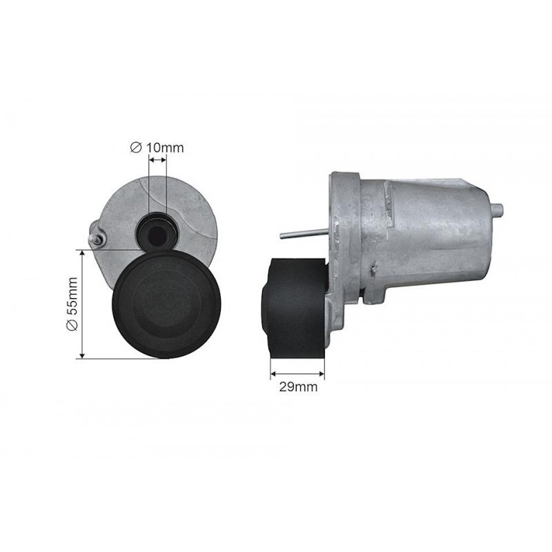 Rola intinzator curea distributie Bmw Seria 5 (E60, F10) 05-11, 5 Touring (E61, F11) 05-&gt;, 5 Gran Turismo (F07) 09-17, 7 (F01, F02, F03, F04)) 08-15, X3 (E83) 07-10, X5 (E70) 08-13, X6 (E71, E72) 08-14, 11287800334