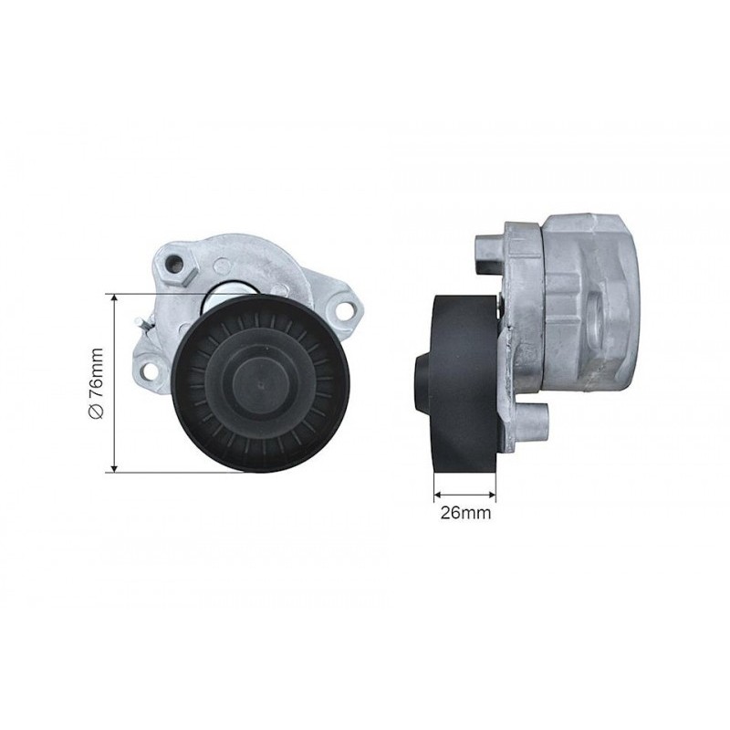 Rola intinzator curea distributie Mercedes-Benz Class C (W203, W204) 04-14, Class C (S203, S204) 05-14, Class E (W211, W212) 05-11, Class E (S211, S212) 05-09, Class E Coupe (C207) 09-&gt;, Class G (W463) 08-&gt;, Class Gl (X164) 06-&gt;,