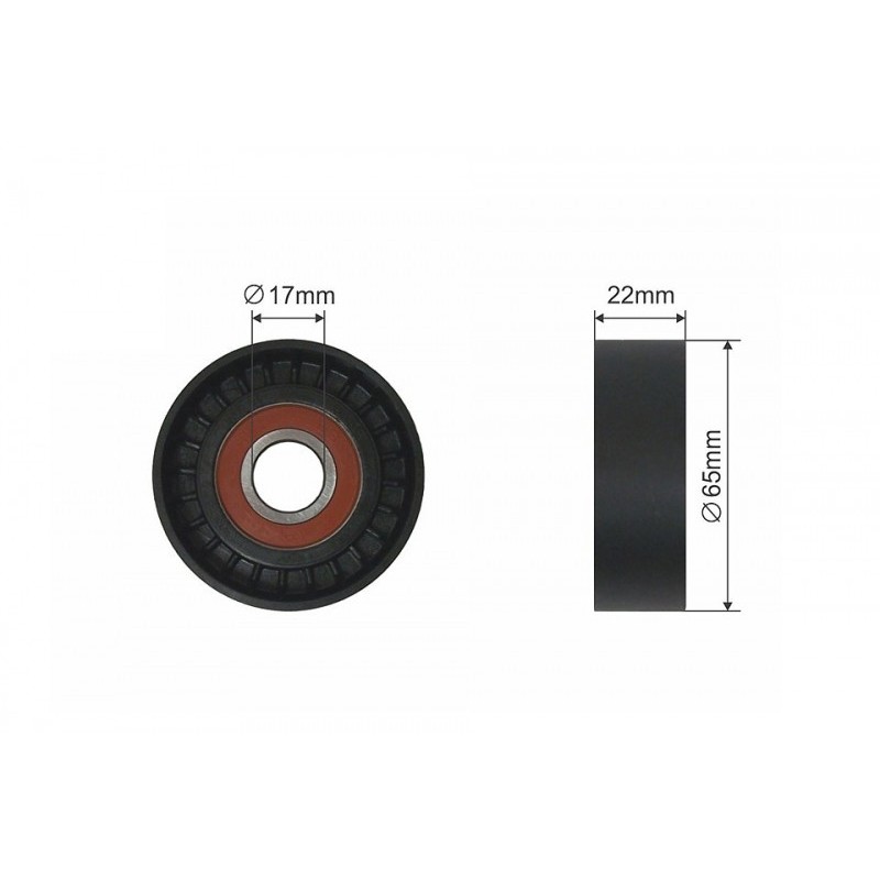 Rola intinzator curea transmisie Mercedes A (W169), B Sports Tourer (W245) 1.5-2.0cng 09.2004-2006 .12, 500063