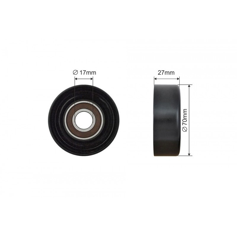 Rola intinzator curea transmisie Nissan Juke F15 1.6, 1.6 Dig-T, 1.6 Dig-T 4x4, 1.6 Dig-T Nismo 4x4 2010-, 500529