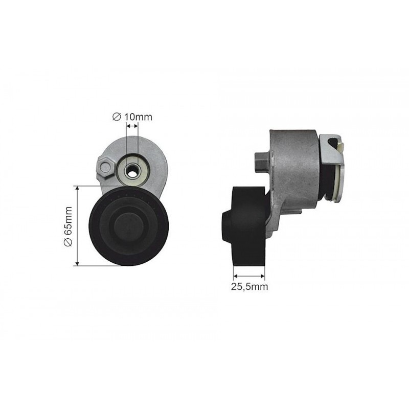 Rola intinzator curea distributie Nissan Almera (N16) 2003-&gt;, Kubistar 2003-&gt;, Micra (K12) 2003-&gt;, Renault Clio 2 2000-&gt;, Kangoo 1997-&gt;, Megane 2 2003-&gt;, Modus 2005-&gt;, Scenic 2 2005-&gt;, Thalia 2001-&gt;, 1195500QAG