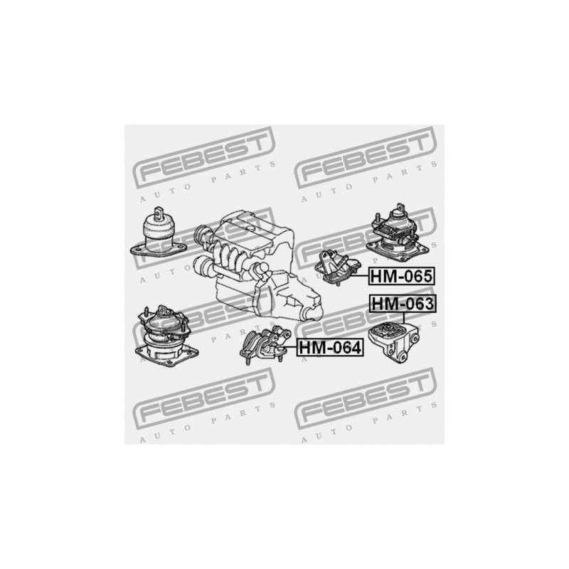 Suport cutie viteze Honda Accord Cl, Cm 2002-2008, Spate CV Manuala, 50860-SDA-A12