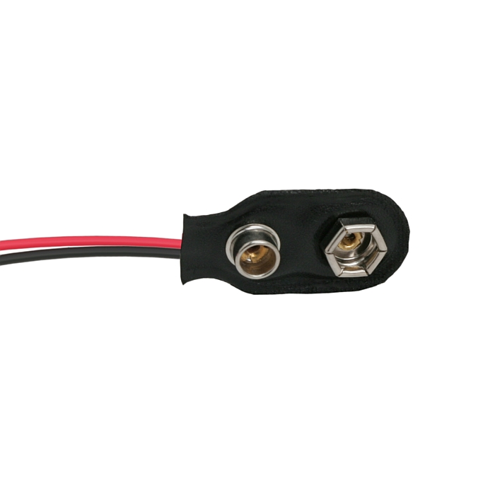 Conector baterie 9V 110mm, set 10 buc
