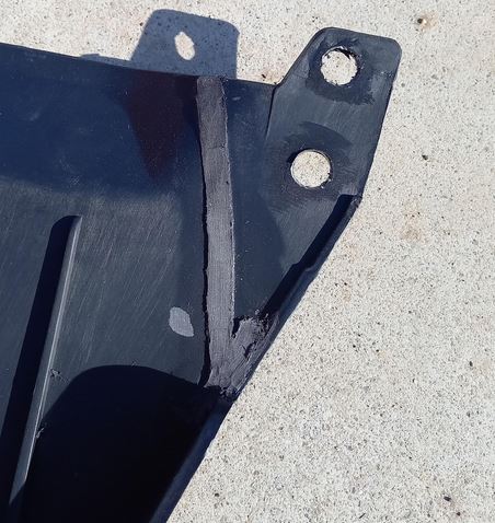 Spoiler bara fata fata Vw Passat Cc (357), 06.2008-02.2012, 3C8807651C9B9 - COLT RUPT SI REPARAT