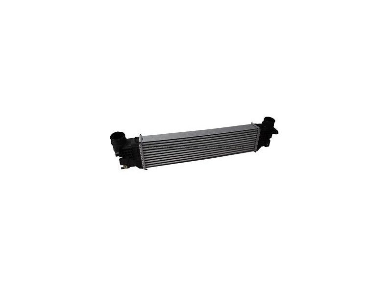 Intercooler Ford Edge, 01.2014-, motor 2.0 Ecoboost 183kw, 2.7 V6 Ecoboost 242kw, benzina, cutie automata, cu/fara AC, aluminiu - cbrazat/plastic, 656x157x64 mm, CLEMA RUPTA