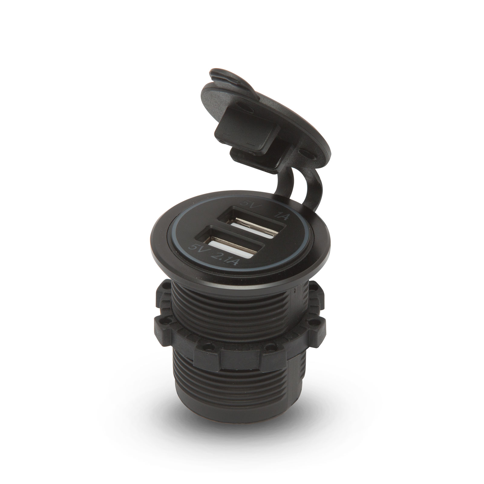 Adaptor USB instalabil in locasul brichetei &ndash; lumina verde, 1 buc., 54926GR