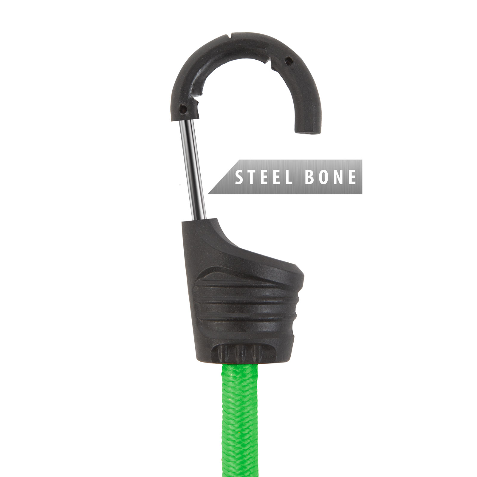 Set de cordeline de fixare profesionale - verde - 90 cm x 8 mm - 2 buc. / Pachet, 1 buc., 55761C