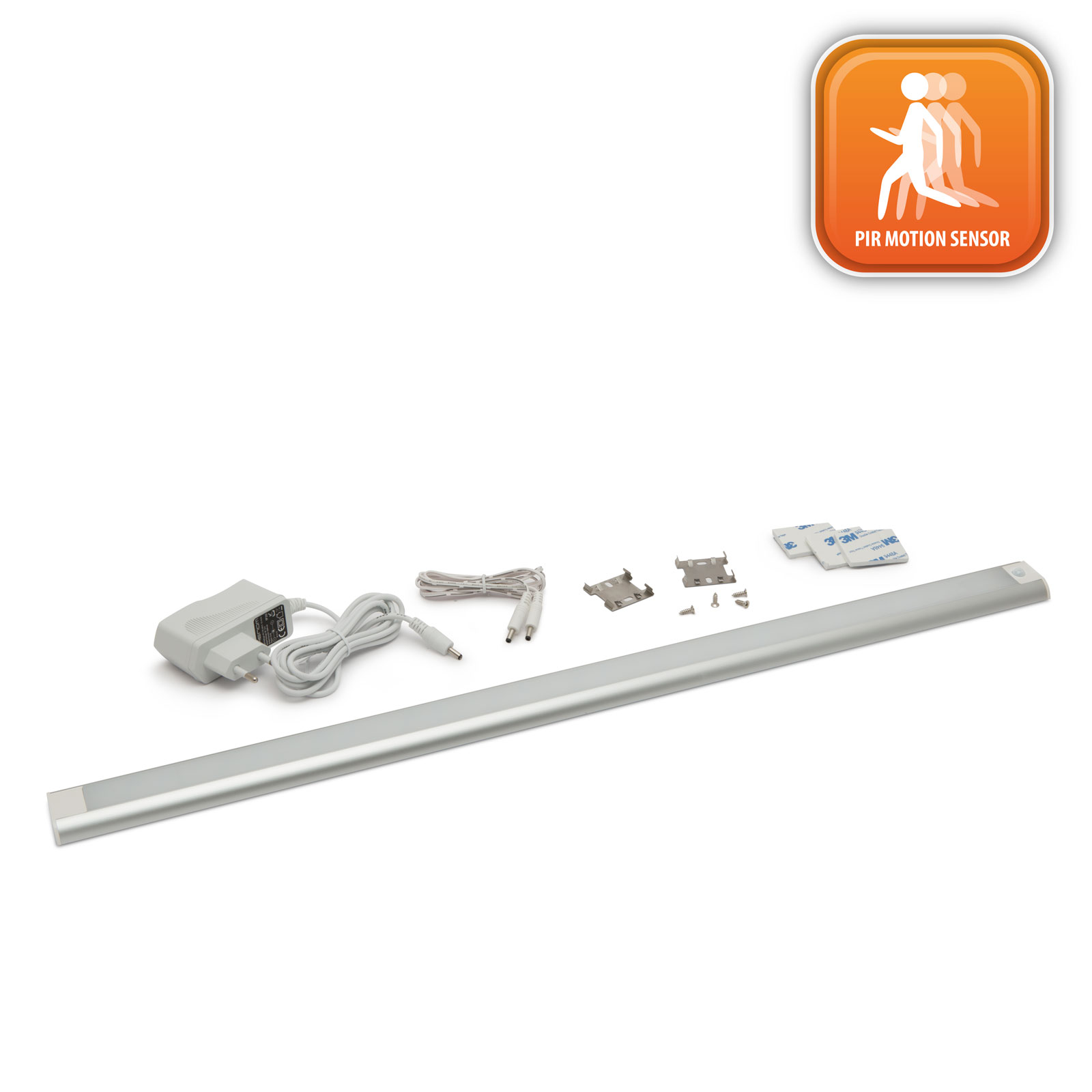 Lumina LED cu senzor de miscare pir, 1 buc., 55846