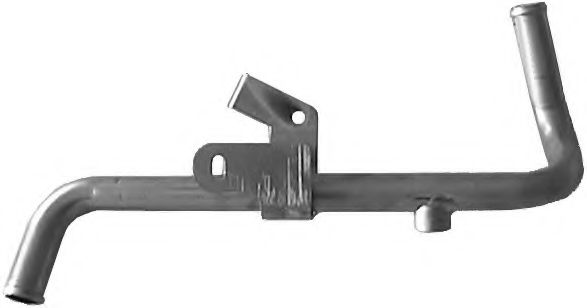 Conducte Asamblate OE Renault 19 , R19 , furtun radiator racire fara AC , original 7700742244