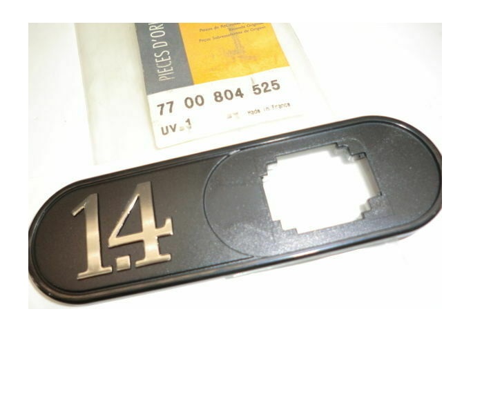 Monograma 1.4 pentru Renault Clio 1 1991-1998, Originala, emblema laterala dreapta, sigla 7700804525