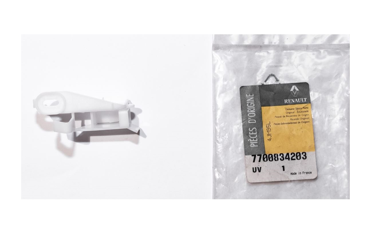 Agrafa fixare grilaj fata Renault Megane 1, Clips Original partea dreapta 7700834203