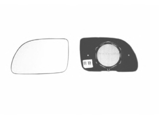 Geam oglinda Renault 19 R19 1988-1995 parte Stanga , exterioara , convexa, sticla crom , originala 7701033503