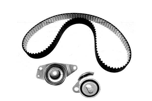 Kit distributie OE Renault Espace 3, Kangoo, Laguna 1, Megane 1 , Scenic 1, Volvo S40 , V40 motorizare 1.6 dTi, 1.9 dCi , original 7701473712 , curea cu 2 role