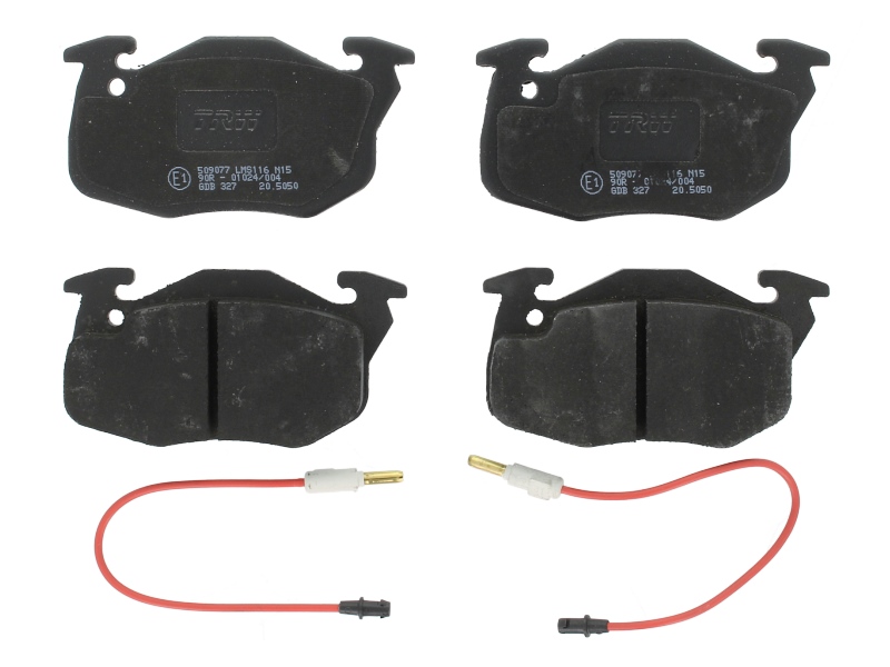 Placute frana fata Renault Super 5 Rapid Clio 1 R21 R9 R19, Peugeot 405 309 205, Placute originale Renault 7711130034