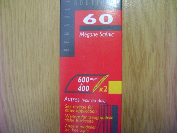 Stergatoare auto OE Renault pentru Megane Scenic 1995-1999 , pentru parbriz 600/400 mm , originale 7711210130