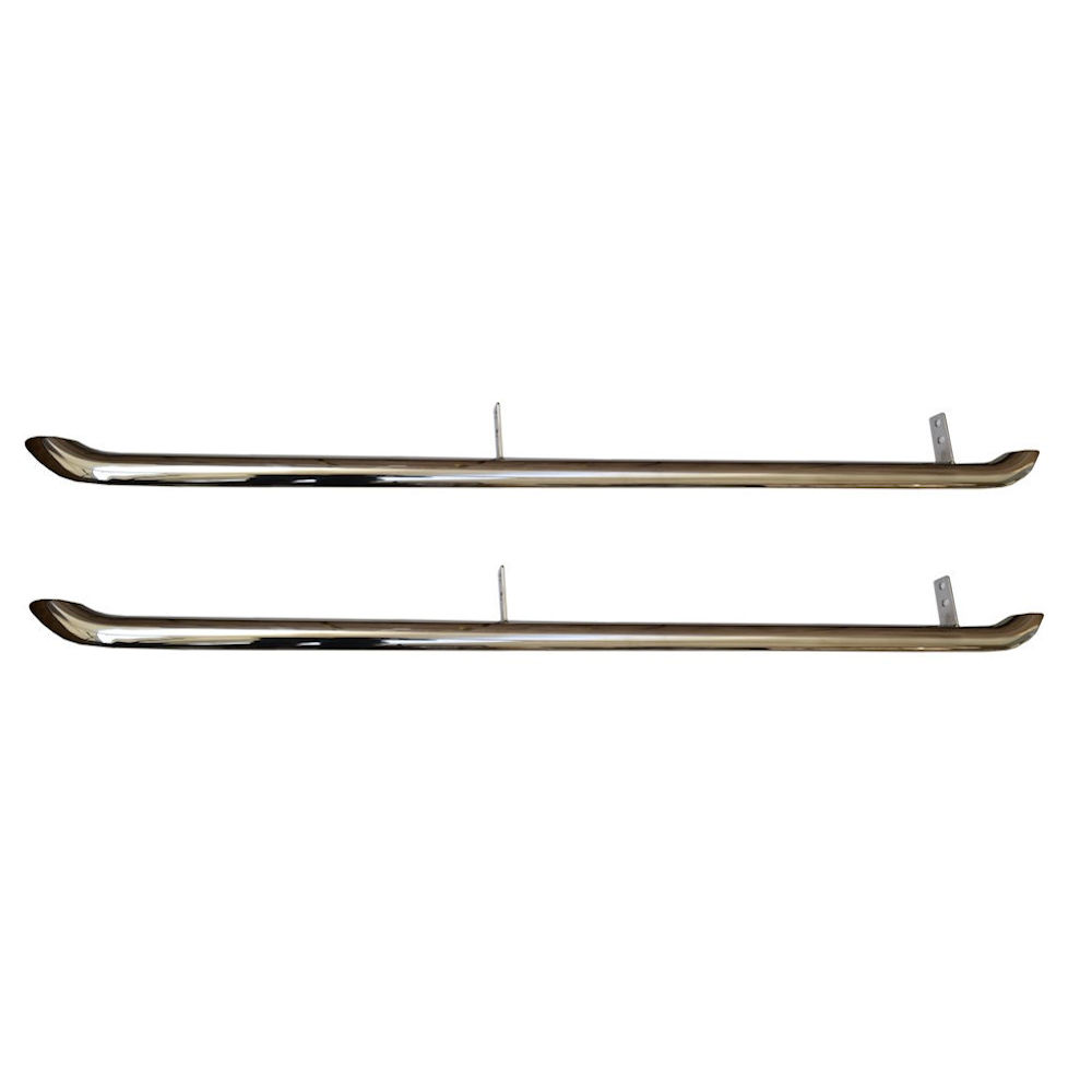 Bare laterare inox Renault Koleos, pachet sport Caros Original 7711425817, set 2 bucati bare de INOX originale