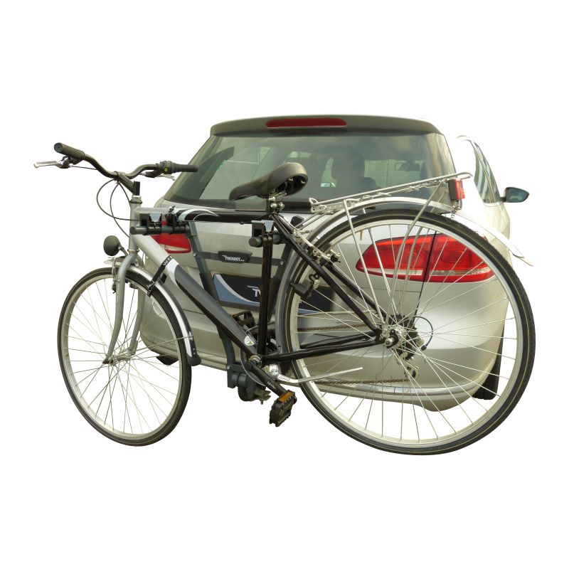 Suport bicicleta Twinny Load EASY fixare pe carligul de remorcare pentru 2 biciclete FARA AMBALAJ / URME DE MONTAJ