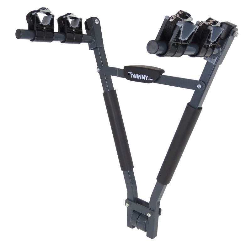Suport bicicleta Twinny Load EASY fixare pe carligul de remorcare pentru 2 biciclete FARA AMBALAJ / URME DE MONTAJ