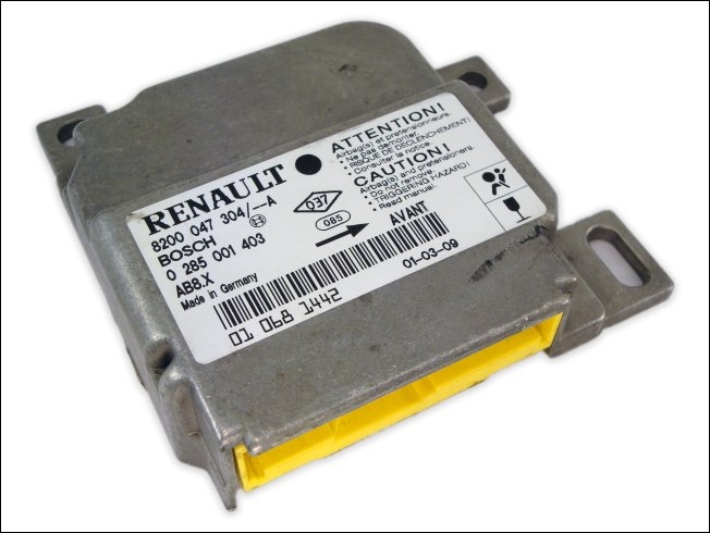 Modul airbag lateral fata Renault Clio 2 1998-, calculator original Renault 8200047304