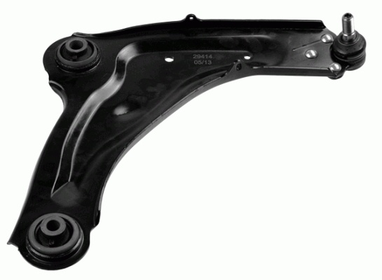 Brat Inferior Renault Laguna 2 2001-2007; fata partea dreapta cu bucsa si pivot , original Renault 8200452716