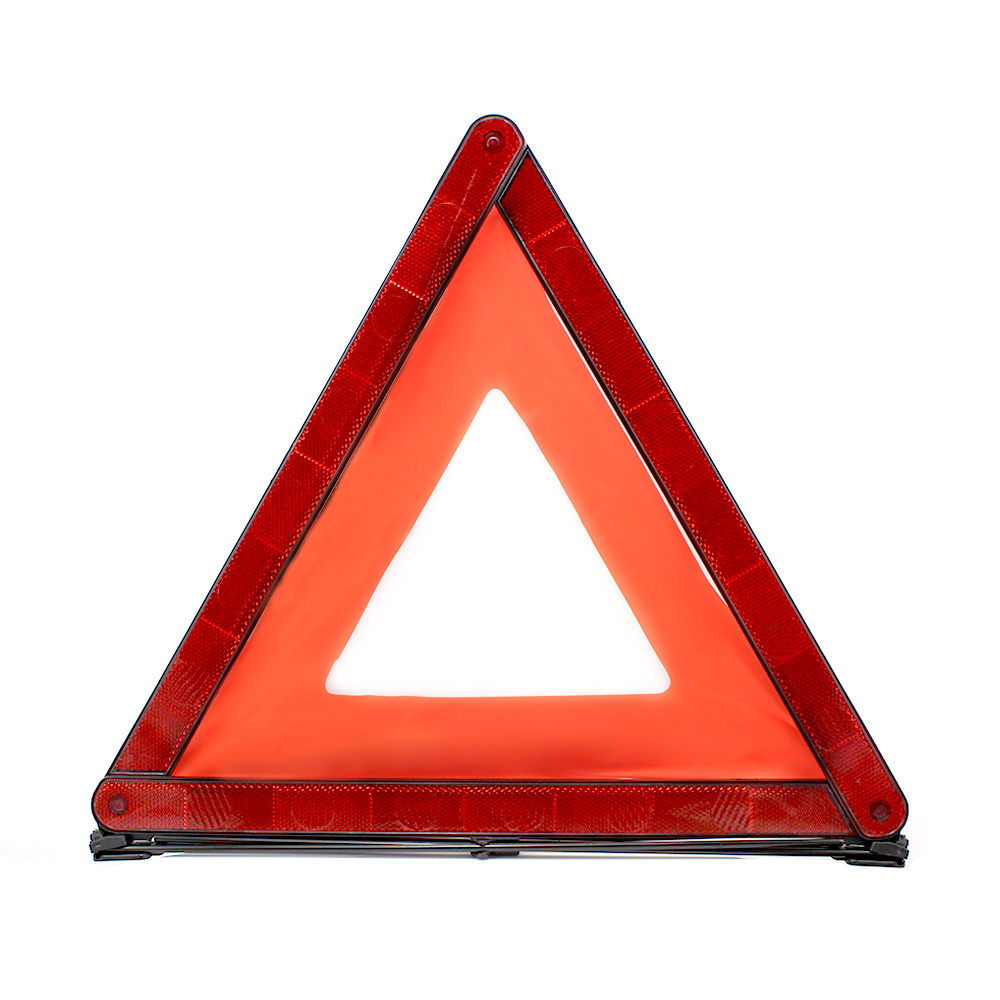 Triunghi reflectorizant - 43 x 43 x 43 cm, 1 buc., 83455