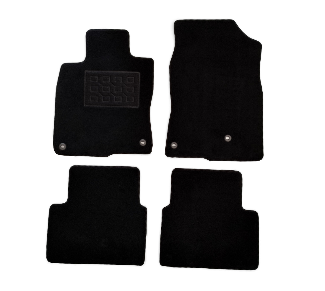Covorase mocheta Honda Civic Hb 5 Usi 2017-prezent, Negre, set de 4 Buc.