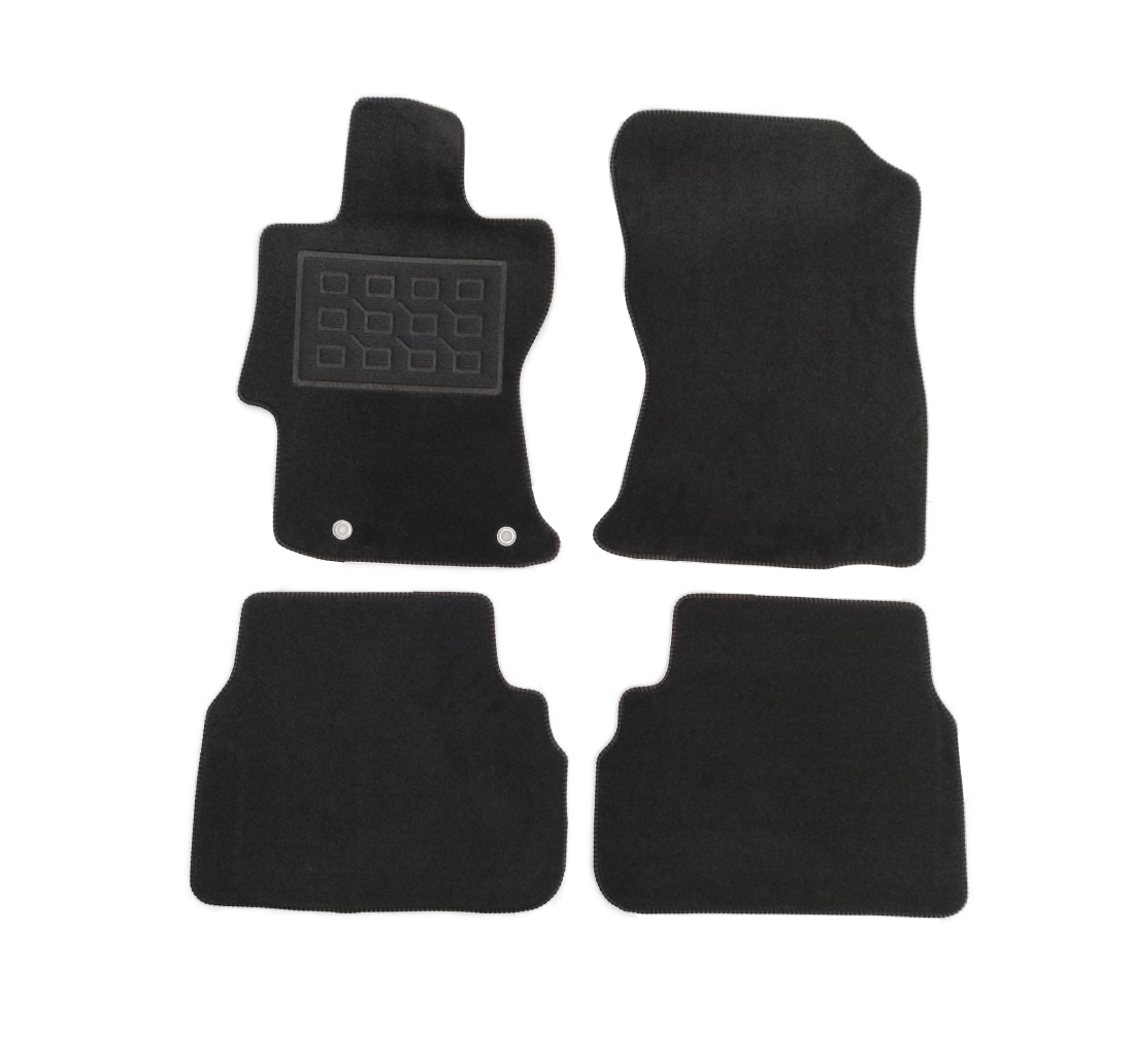 Covorase mocheta Subaru Impreza 2018-2023, Subaru XV 2018-2023, Negre, set de 4 Buc.
